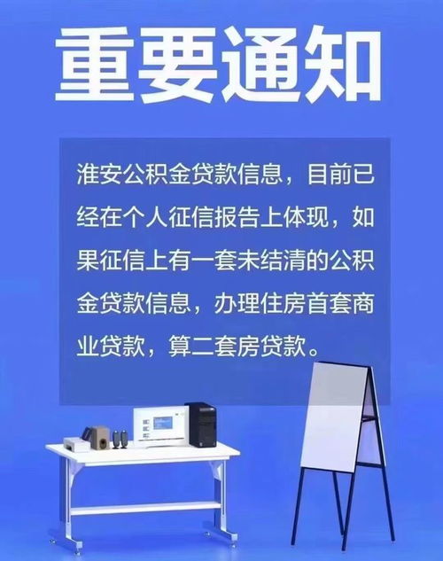 重磅消息 淮安公积金贷款纳入征信 现在买房......